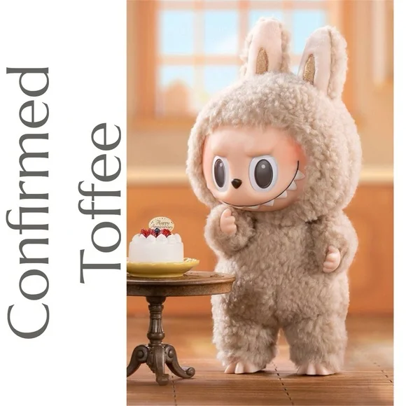 POP MART - Labubu - Exciting Macaron- Confirmed Toffee - Unopened Box - Pop Now - Picture 2 of 5